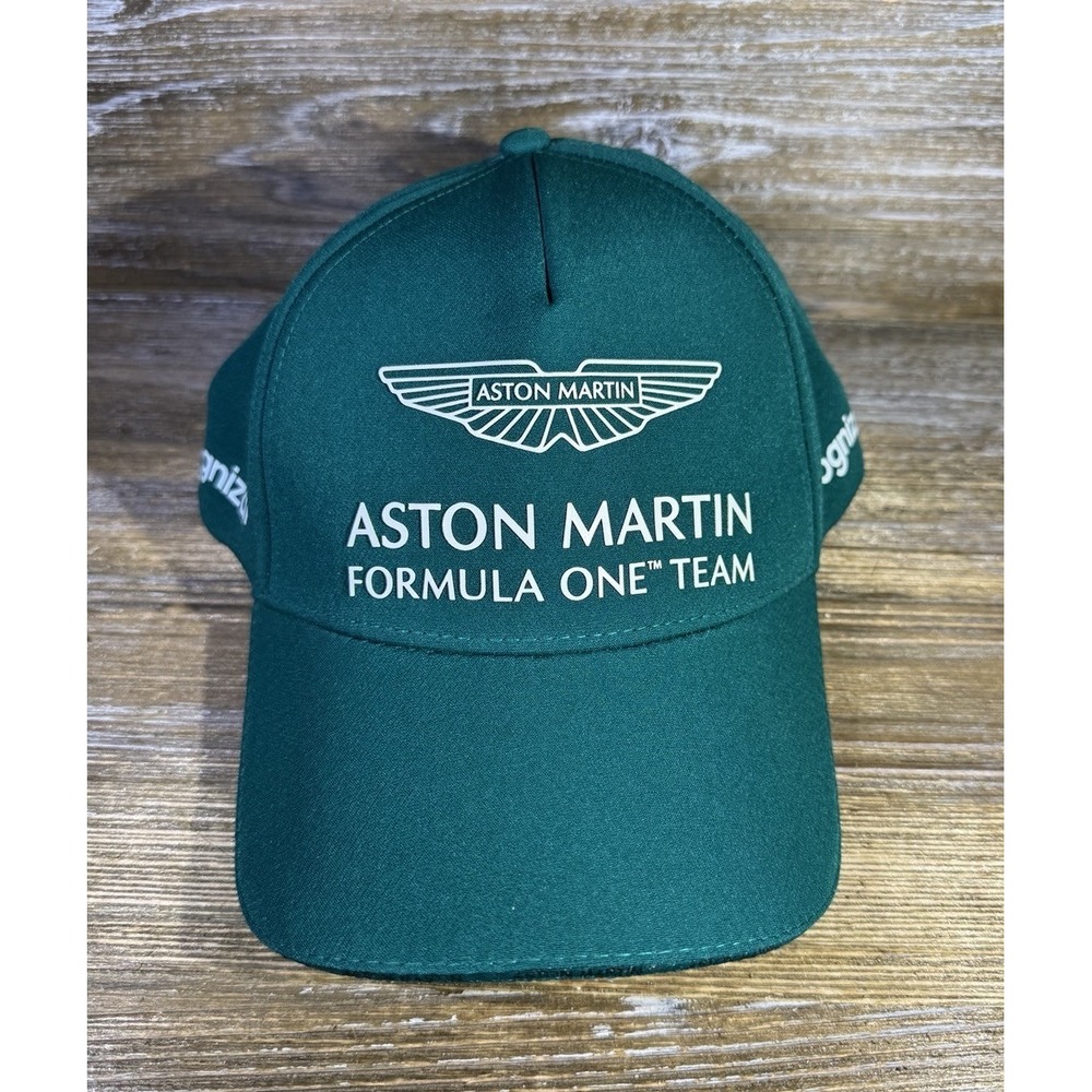 Aston Martin Formula One Team Hat Adjustable‎ Cap Green F1 Racing OSFM Official